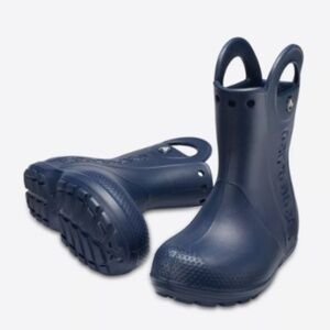 Crocs Toddler Handle It Rain Boot - Navy - C9 - NWT
